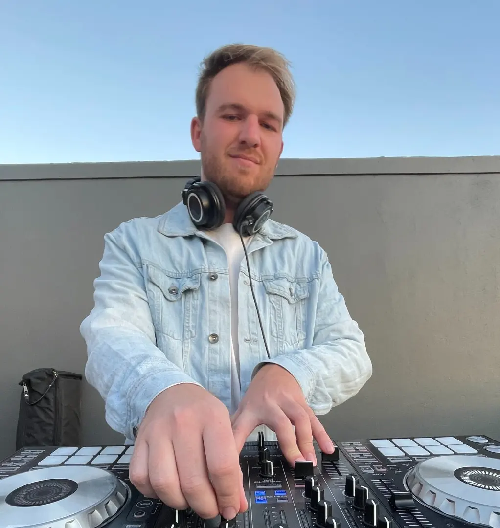 Ash at the decks outdoors