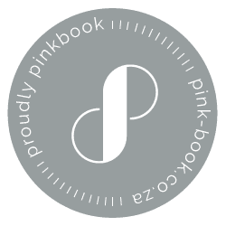 Proudly listed on Pink Book Weddings badge